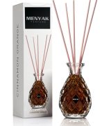 Difuzor Cristal Menyak cu bețisoare: Cinnamon Orange